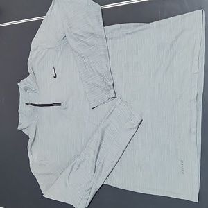 Nike dri fit half zip
